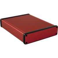 Hammond Electronics 1455P1601RD Profielbehuizing 160 x 125 x 30.5 Aluminium Rood 1 stuk(s) - thumbnail