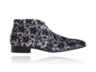 Mystic Silver Blossom High Lureaux - Handgemaakte Nette Schoenen Voor Heren Mystic Silver Blossom High Lureaux - Handgemaakte Nette Schoenen Voor Heren