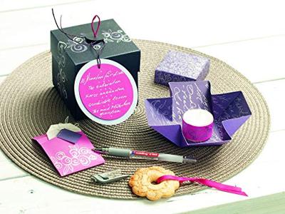 Edding gelroller 2185 goud en zilver, blister met 2 stuks