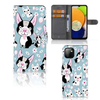 Samsung Galaxy A03 | Telefoonhoesje | Met pasjeshouder | Hondjes Samsung Galaxy A03 | Telefoonhoesje | Met pasjeshouder | Hondjes