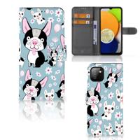 Samsung Galaxy A03 | Telefoonhoesje | Met pasjeshouder | Hondjes - thumbnail