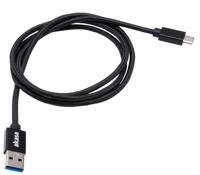Akasa AK-CBUB44-10BK USB-kabel 1 m USB 3.2 Gen 1 (3.1 Gen 1) USB C USB A Zwart - thumbnail