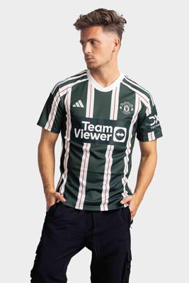 Manchester United Shirt Uit Senior 2023/2024 - Maat M - Kleur: WitGroen | Soccerfanshop