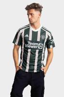 Manchester United Shirt Uit Senior 2023/2024 - Maat M - Kleur: WitGroen | Soccerfanshop - thumbnail