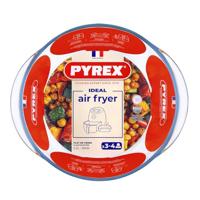 Airfryerschaal - PYREX - 1450144 - Rond - Borosilicaatglas - 26 cm - thumbnail