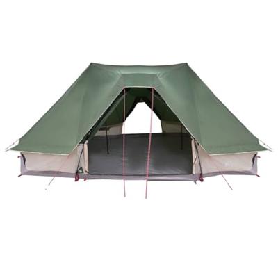 Familie Tipi Tent met dak Groen 680 x 430 x 270 cm