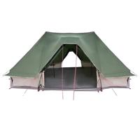 Familie Tipi Tent met dak Groen 680 x 430 x 270 cm - thumbnail