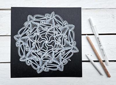 Sakura roller Gelly Roll basic white 3 stuks, 05/08/10# Sakura roller Gelly Roll basic white 3 stuks, 05/08/10#