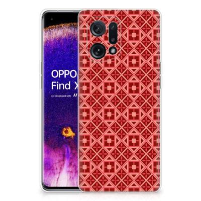 OPPO Find X5 | TPU bumper | Batik Rood