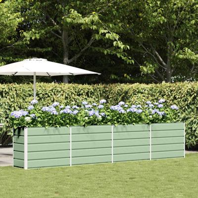 Plantenbak Pastelgroen 480 x 50 x 45 cm Gegalvaniseerd staal