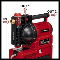 Einhell GE-WW 1145 ECO - Hydrofoorpomp | 1100W | 4500 L/h - 4173540 4173540 - thumbnail