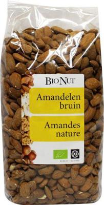 Amandelen bruin bio 1 Kilogram Amandelen bruin bio 1 Kilogram
