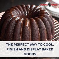 Nordic Ware Taartrooster / Afkoelrooster - Rond Koper ø 33 cm - thumbnail