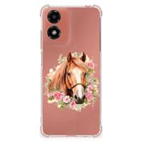 Case Anti-shock voor Motorola Moto G24 | G24 Power | G04 Paard - thumbnail