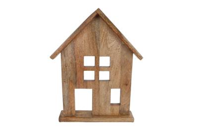 Sculptuur House XXL naturel mango