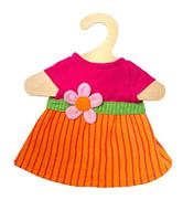 Heless Poppen fair trade jurk maya, 28-35 cm - thumbnail