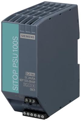 Siemens 6EP13332BA20 DIN-rail netvoeding 24 V/DC 5 A 120 W Aantal uitgangen:1 x Inhoud 1 stuk(s)