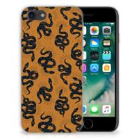 TPU Hoesje voor iPhone SE 2022 | SE 2020 | 8 | 7 Snakes - thumbnail