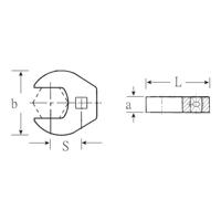Stahlwille 02501044 Opsteeksteeksleutel - thumbnail