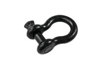 Safetex Shackle 22mm black with Screwbolt harpsluiting met schroefbout - thumbnail