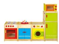 VIGA speel wasmachine, afm 40x54x36 cm, 1 stuk - thumbnail