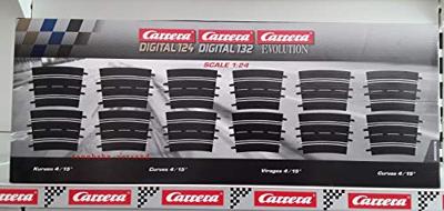 Carrera 20020578 Evolution, DIGITAL 132, DIGITAL 124 Bochten 4/15°