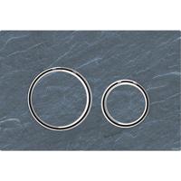 Bedieningsplaat Geberit Sigma 50 Round Mustang Leisteen - thumbnail