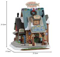 Lemax the lakeside market & tackle shop verlicht kersthuisje Vail Village 2021 - thumbnail