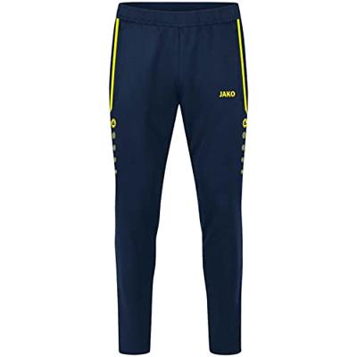 JAKO 8489 Trainingsbroek Allround - Marine/Fluogeel - M