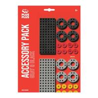 Plusplus Bouwplaat grijs/zwart klein en wielen Plus-Plus: 26 stuks 3965 - thumbnail