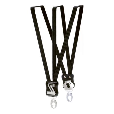 Snelbinder Trio Simson extra kort met 3 binders - zwart