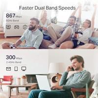 TP-LINK RE330 netwerkextender Netwerkrepeater Wit 10, 100 Mbit/s - thumbnail