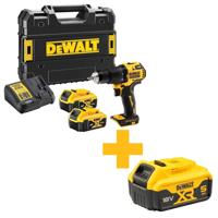 DeWALT DCD709P2T Compacte accu klop-/schroefboormachine 18V XR 5.0Ah in TSTAK - thumbnail