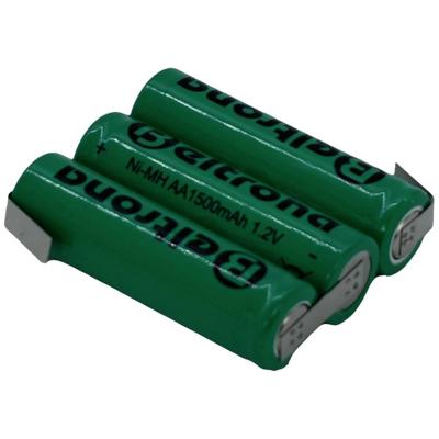 Beltrona 3AA1500 Accupack Aantal cellen: 3 Batterijgrootte: AA (penlite) Z-soldeerlip NiMH 3.6 V 1500 mAh Beltrona 3AA1500 Accupack Aantal cellen: 3 Batterijgrootte: AA (penlite) Z-soldeerlip NiMH 3.6 V 1500 mAh