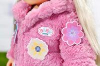 BABY born roze jas kledingset - 43 cm - thumbnail