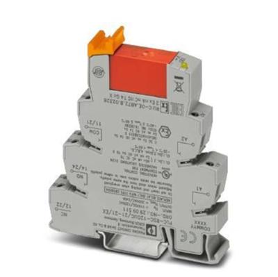 Phoenix Contact PLC-RSC-120UC/21-21/EX Relaismodule (modulair) Nominale spanning: 120 V/AC Schakelstroom (max.): 6 A 2x wisselcontact 10 stuk(s)