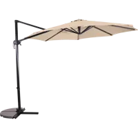 Zweefparasol Libra 300 cm ecru - thumbnail
