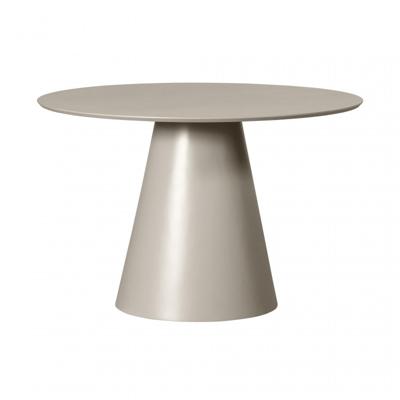 WOOOD Ronde Eettafel 'Jorre' 120cm, kleur Antique Beige WOOOD Ronde Eettafel 'Jorre' 120cm, kleur Antique Beige