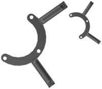 ACID IC 3.0 Hybrid Chain Guard Mounting Plate - thumbnail