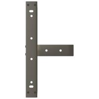 Salontafelpoten 2 st T-vormig 50x25x(30-31) cm staal naturel - thumbnail