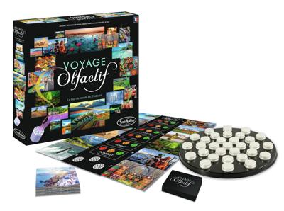 Bordspel - SENTOSPHERE - Olfactorische Reis - Reis de wereld rond met 31 geuren - Vanaf 8 jaar