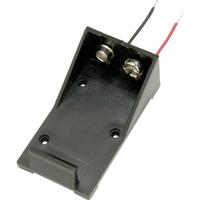 TRU COMPONENTS BH9VA Batterijhouder Aantal cellen: 1 9V (blok) Kabel - thumbnail