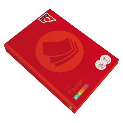 Kopieerpapier Quantore Colour A4 80gr felrood 500 vel | 5 stuks Kopieerpapier Quantore Colour A4 80gr felrood 500 vel | 5 stuks