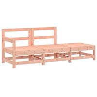 3-delige Loungeset massief douglashout - thumbnail