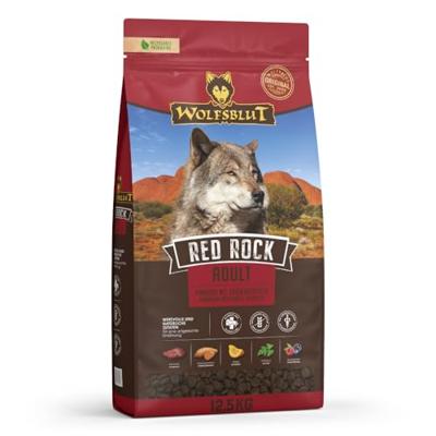 WOLFSBLUT Red Rock Kangaroo with sweet potatoes - droog hondenvoer - 12,5kg