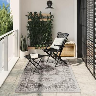 VidaXL Vloerkleed arbizu binnen en buiten vintage stijl 140x200 cm