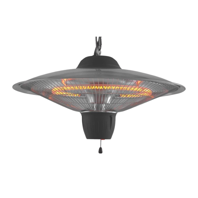 Eurom Partytent heater 1502 Patioheater Terrasverwarmer Zwart