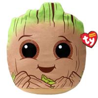 TY Squishy Beanies Knuffel Marvel Groot 31 cm - thumbnail