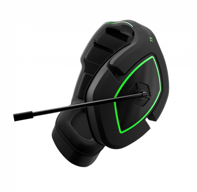 Gioteck TX-50 Headset Hoofdband 3,5mm-connector Zwart, Groen