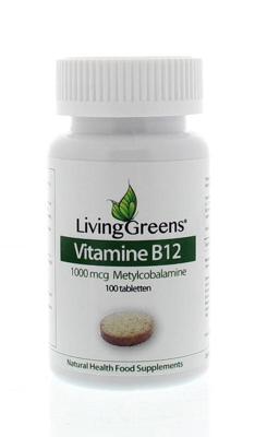 Livinggreens Vitamine B12 methylcobalamine 1000mcg 100 Tabletten